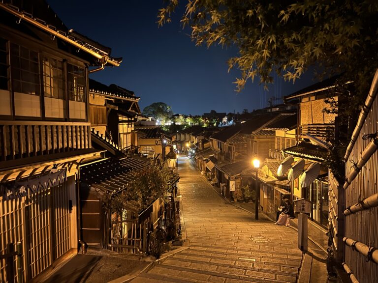 Kyoto Gion at Night